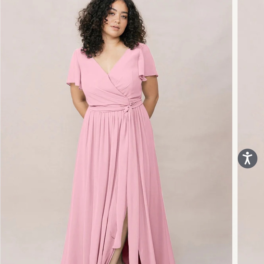 Revelry Blush Pink Maxi Dress